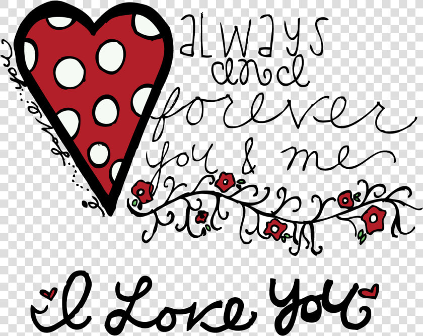 I Love You Pictures   You And Me Forever And Always  HD Png DownloadTransparent PNG