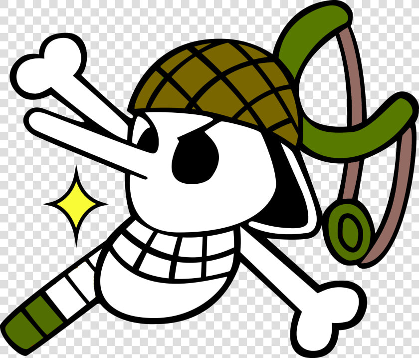 Zoro Flag One Piece Sanji   Usopp Jolly Roger  HD Png DownloadTransparent PNG