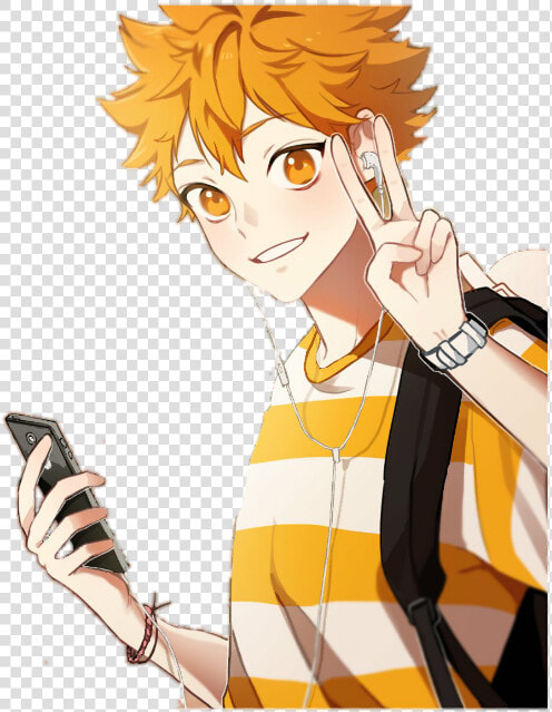 Anime Haikyuu Shoyo Hinata  HD Png DownloadTransparent PNG