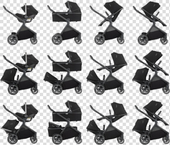 Nuna Demi Grow Double Stroller  HD Png DownloadTransparent PNG