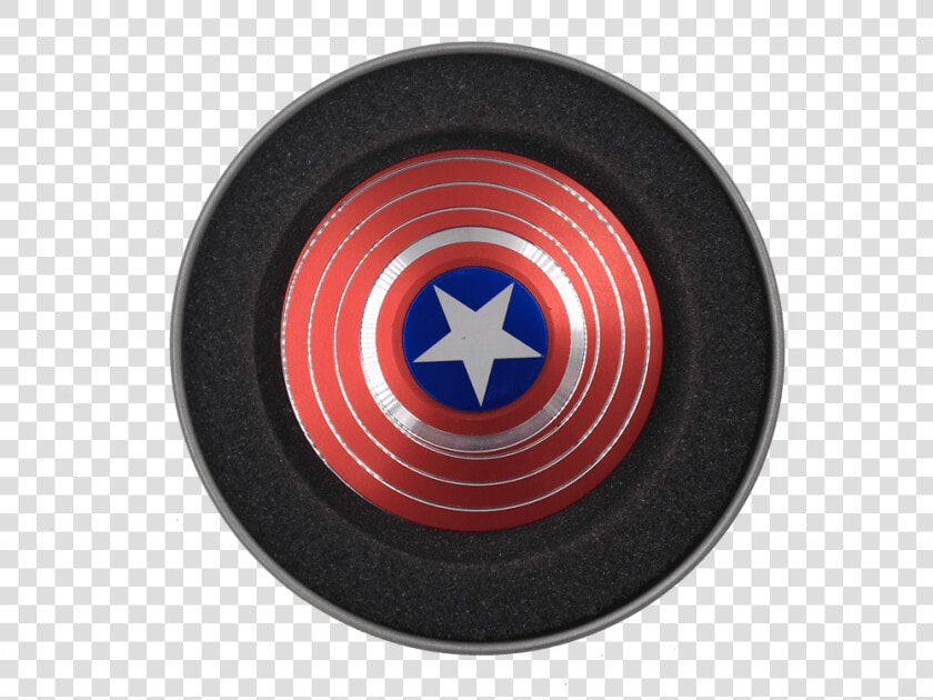 Captain America Marvel Super Heroe Shield Fidget Spinner   Captain America  HD Png DownloadTransparent PNG