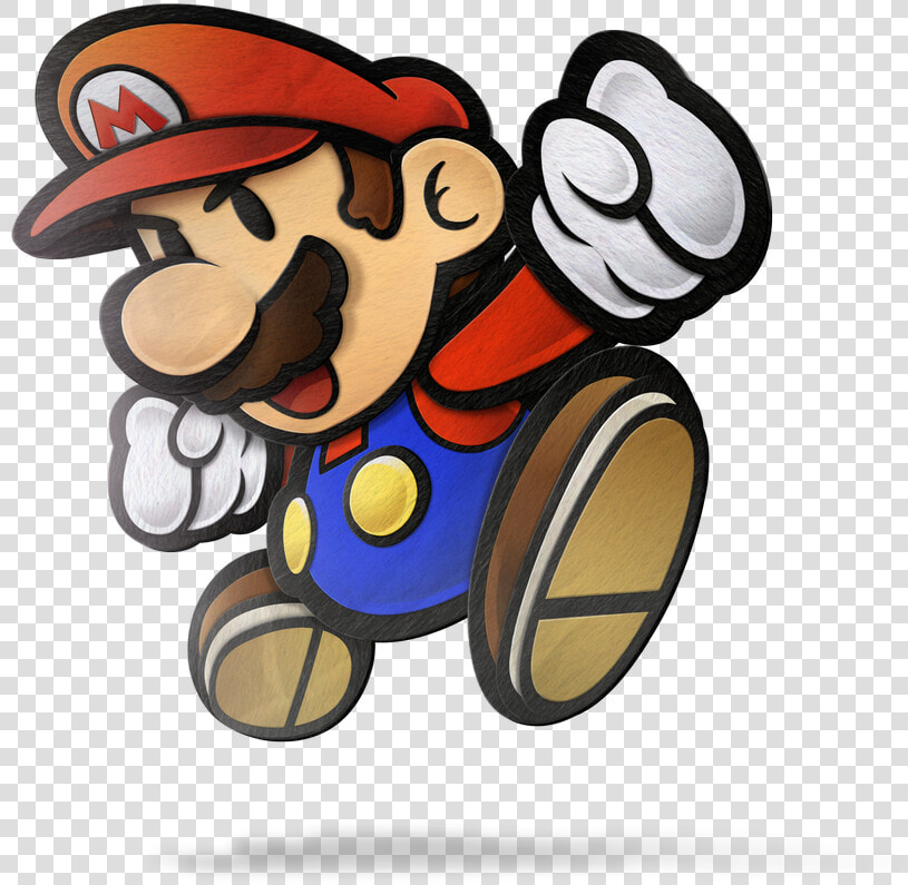 Transparent By Pavlovs walrus On Deviantart   Transparent Paper Mario Ttyd Mario  HD Png DownloadTransparent PNG