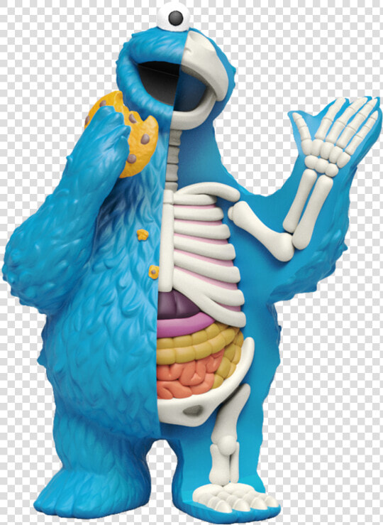 Hidden Dissectables Sesame Street Blind Box Series   Mighty Jaxx Cookie Monster  HD Png DownloadTransparent PNG