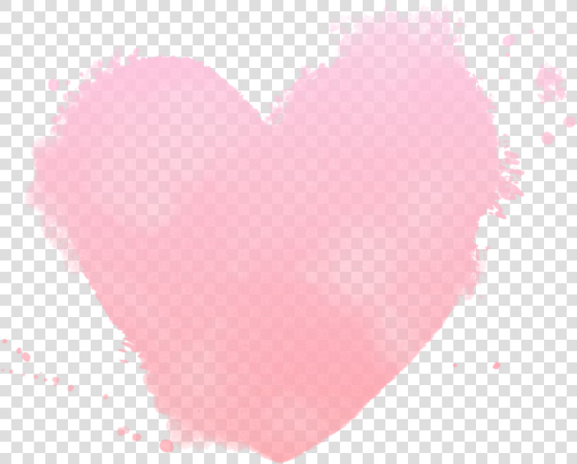 Transparent Watercolor Heart Png   Watercolor Pink Heart Png  Png DownloadTransparent PNG