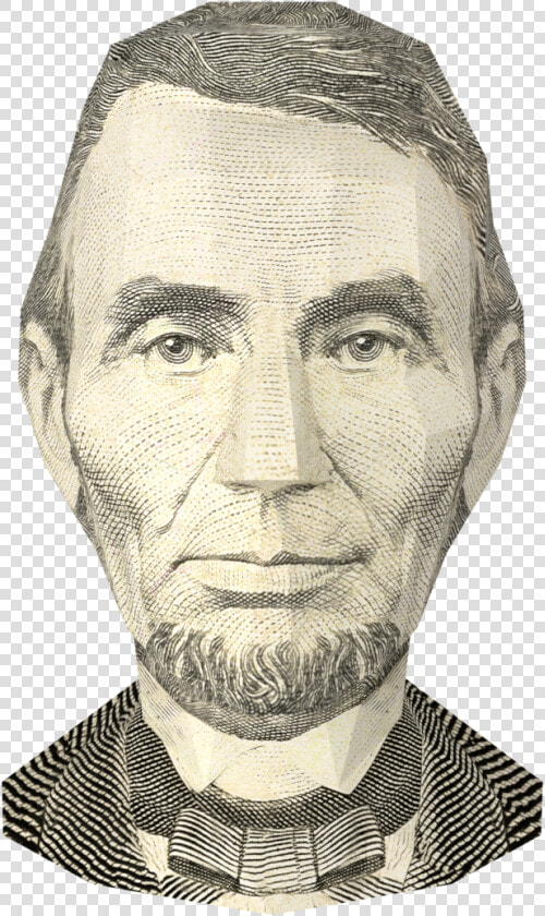 Us  5 Bill  Abraham Lincoln   5 Dollar Bill  HD Png DownloadTransparent PNG