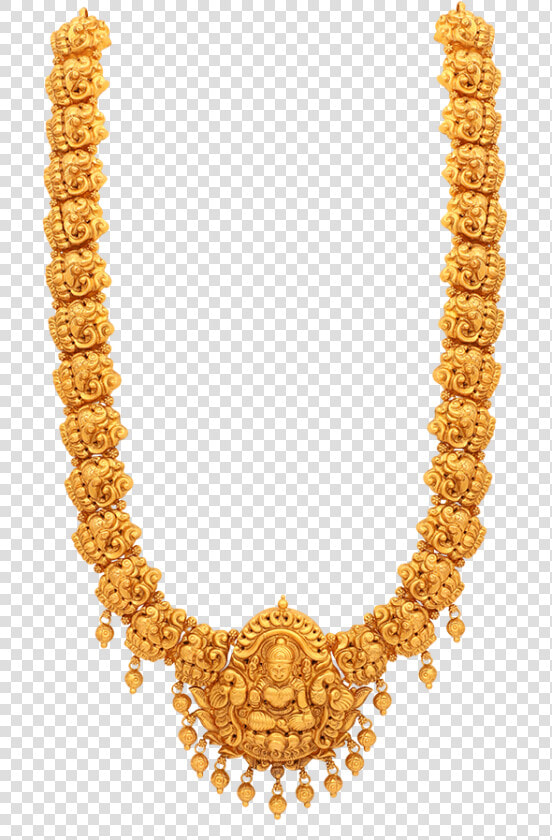 Antique Mahalakshmi Gold Haram   Gold Haram  HD Png DownloadTransparent PNG