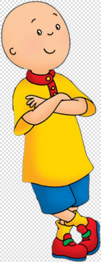 Cartoon Character Caillou   Png Download   Caillou With A Friend  Transparent PngTransparent PNG