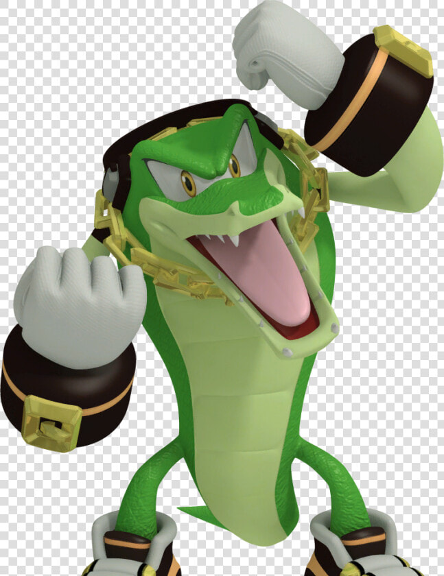 Vector The Crocodile Sonic Free Riders 4   Vector The Crocodile Model  HD Png DownloadTransparent PNG