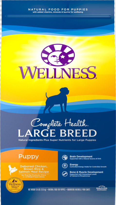 Com Health Dry Lrg Breed Puppy   Wellness Adult Dog Food  HD Png DownloadTransparent PNG