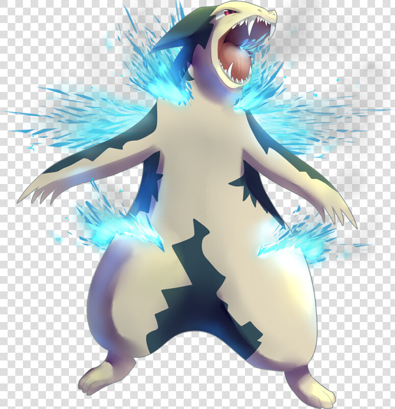 Ice Type Typhlosion  HD Png DownloadTransparent PNG