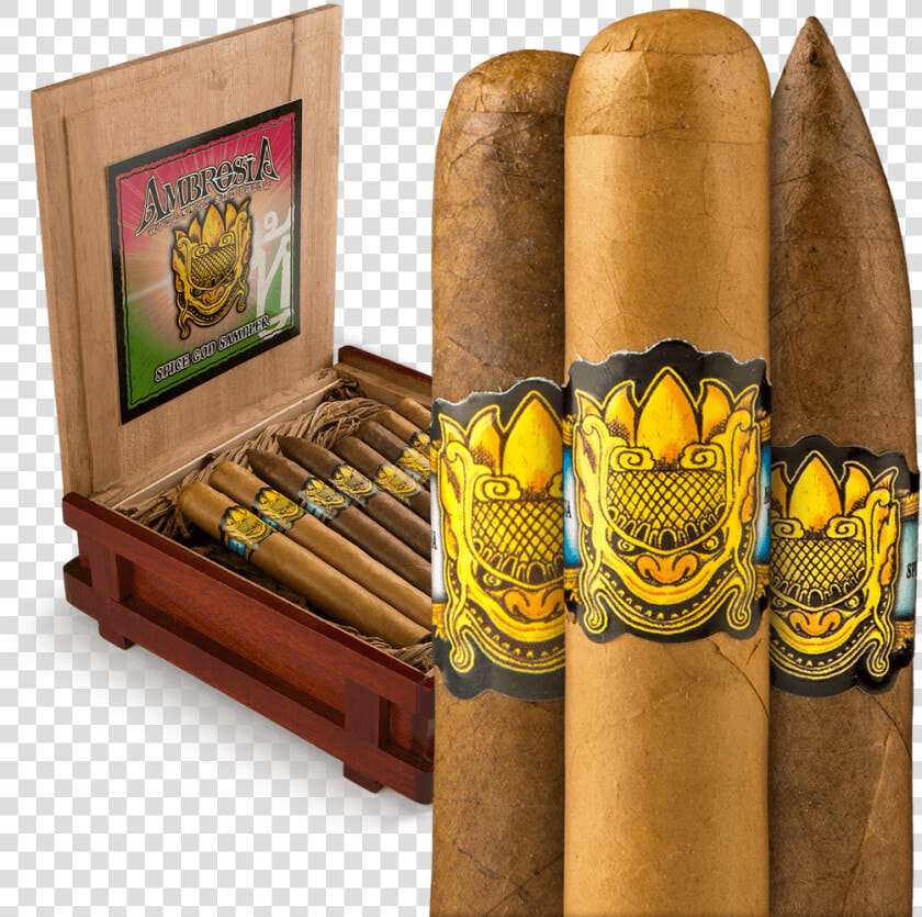 Cigar Samplers Drew Estate Ambrosia Spice God Sampler   Wood  HD Png DownloadTransparent PNG