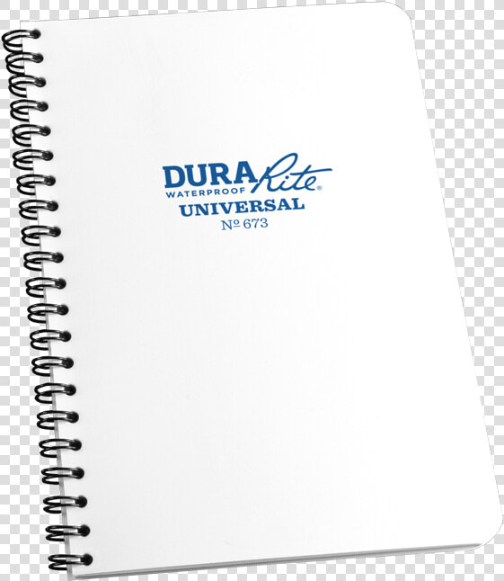 Durarite Spiral Notebook  Universal   Rite In The Rain  HD Png DownloadTransparent PNG