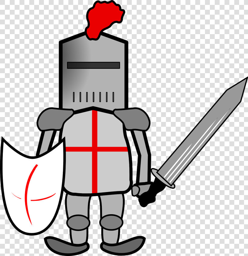 Crusader Armour Knight Free Photo   Cartoon Knights Middle Ages  HD Png DownloadTransparent PNG