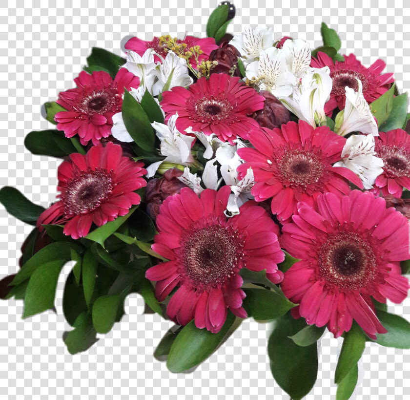  flowers  bucket  red  redwhite  white  redflowers   Bouquet  HD Png DownloadTransparent PNG