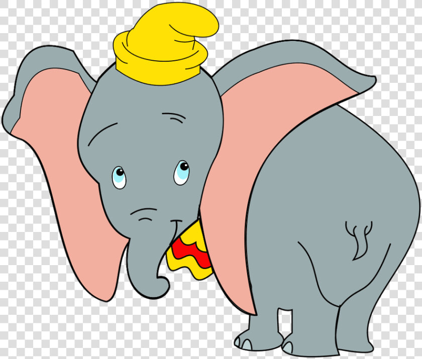 Dumbo Clipart   Elephant Cartoon Big Ears  HD Png DownloadTransparent PNG