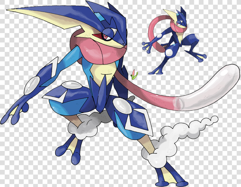 Mega Greninja   Green Ninja Pokemon Mega Evolution  HD Png DownloadTransparent PNG