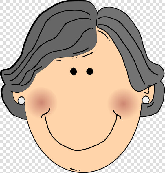 Graphic Library Library At Getdrawings Com Free For   Grandma Clipart Face  HD Png DownloadTransparent PNG