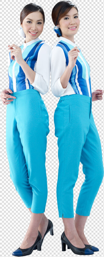 Transparent Flight Attendant Png   Cabin Crew Bangkok Airways  Png DownloadTransparent PNG