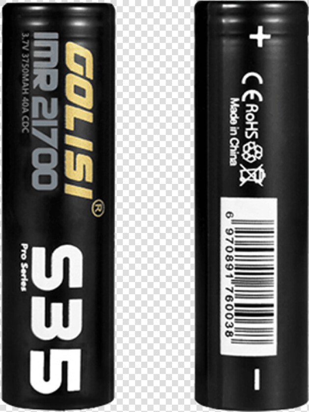 Golisi 21700 Dual Batteries   Golisi Battery 18650  HD Png DownloadTransparent PNG