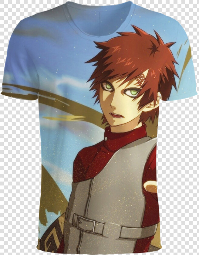 Anime Naruto 3d T shirt   Gaara Naruto  HD Png DownloadTransparent PNG