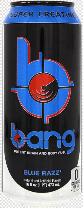 Bang Blue Raz   Caffeinated Drink  HD Png DownloadTransparent PNG