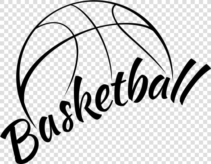 Basketball Black And White Clipart   Basketball Clipart Black And White  HD Png DownloadTransparent PNG