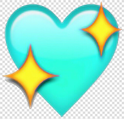  heart  vaporwave  tumblr  turquesa   Light Green Heart Emoji  HD Png DownloadTransparent PNG