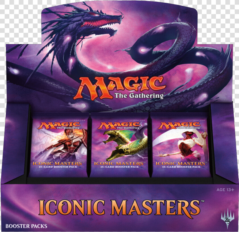 Mtg Magic Iconic Masters Booster Box   Iconic Masters Booster Box Png  Transparent PngTransparent PNG