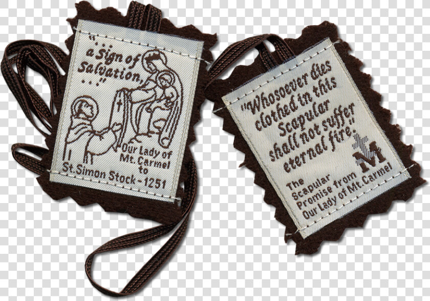 Scapular   Escapulario De Nuestra Señora Del Carmen  HD Png DownloadTransparent PNG