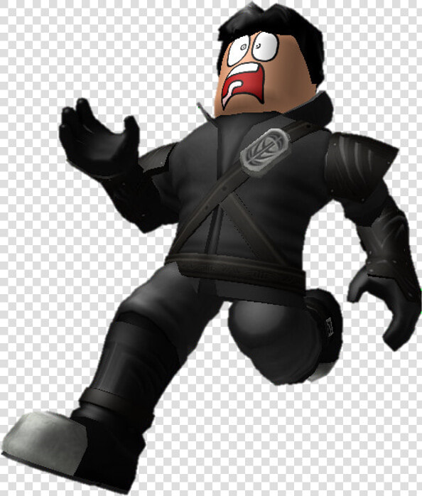 Transparent Scared Person Clipart   Scared Roblox Character Running  HD Png DownloadTransparent PNG