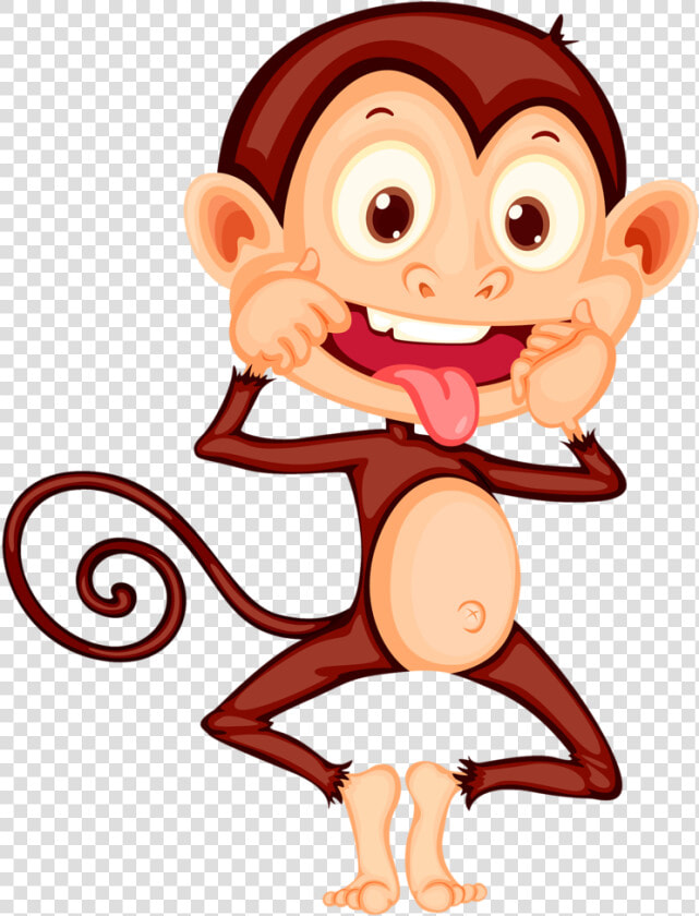 Transparent Funny Monkey Png   Monkey Cartoon  Png DownloadTransparent PNG