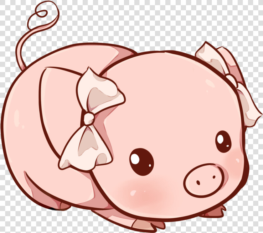 Kawaii   Kawaii Cute Pig Clipart  HD Png DownloadTransparent PNG