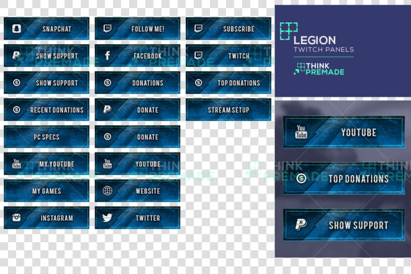 Legion Panels     Twitch Top Donator Panel  HD Png DownloadTransparent PNG