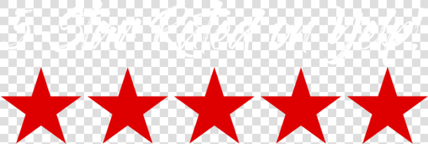 5 Star Yelp Review   Illustration  HD Png DownloadTransparent PNG