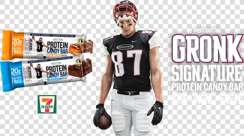 Gronk Candy Bar   Rob Gronkowski Muscletech  HD Png DownloadTransparent PNG