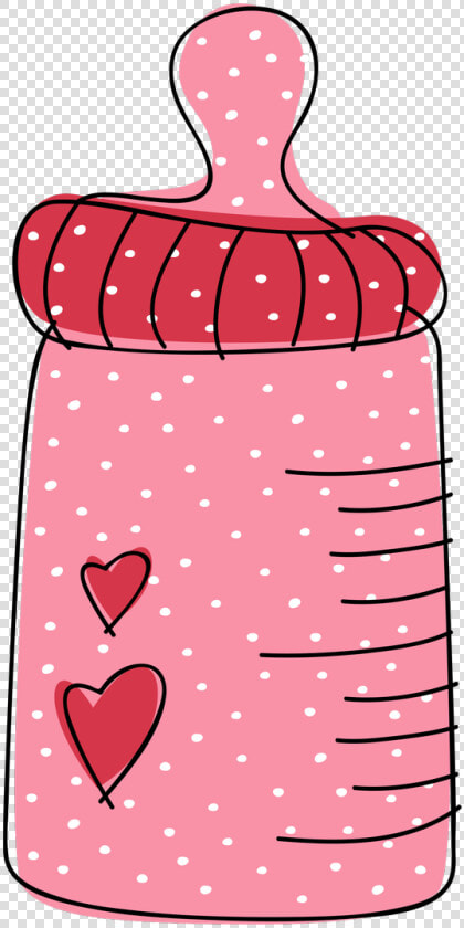 Baby Bottle Clipart   Pink Baby Bottle Clipart  HD Png DownloadTransparent PNG