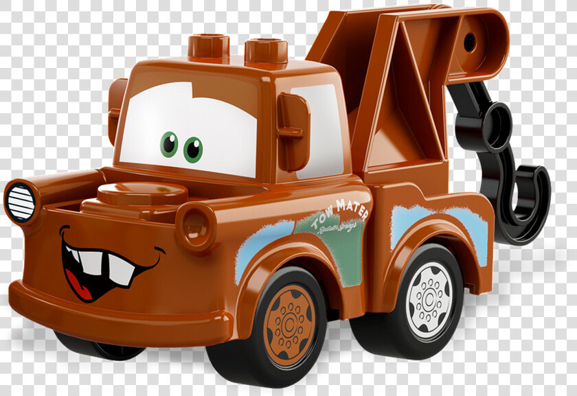 Transparent Lightening Mcqueen Clipart   Lego Duplo Cars 2 Mater  HD Png DownloadTransparent PNG