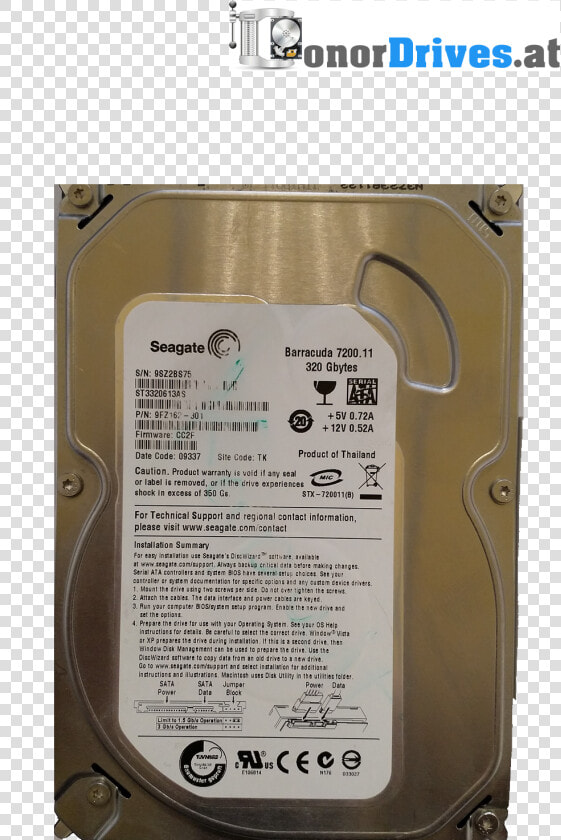 Seagate St500dm002 1sb10a 021 500 Gb   St2000dl003 9vt166  HD Png DownloadTransparent PNG