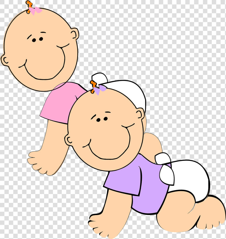 Twins Clipart Animated   Baby Naming Ceremony Rangoli  HD Png DownloadTransparent PNG