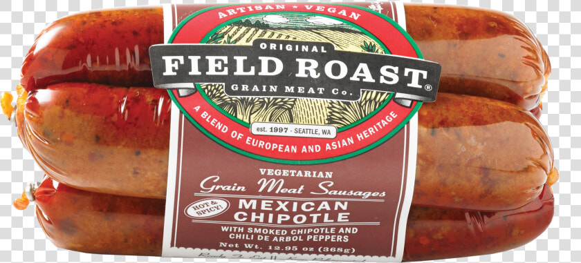 Mexican Chipotle Sausage   Field Roast Sausage  HD Png DownloadTransparent PNG