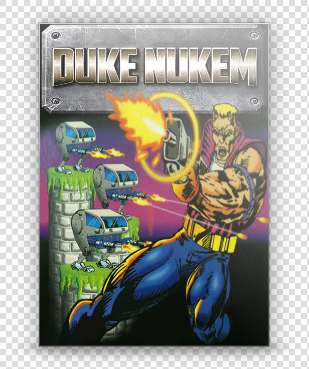 Duke Nukem   Duke Nukem 1 Box  HD Png DownloadTransparent PNG