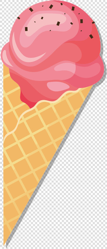 Ice Ice Cream Waffle Free Picture   Cone Ice Cream Vector  HD Png DownloadTransparent PNG