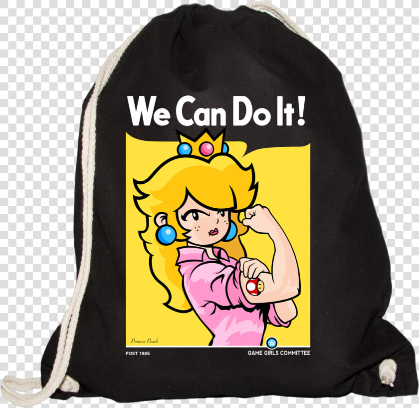 Transparent Gamer Girl Png   Princess Peach We Can Do  Png DownloadTransparent PNG