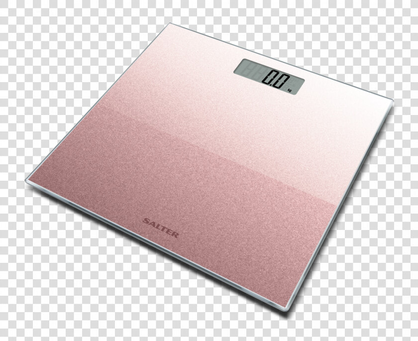 Salter Rose Gold Glitter Digital Bathroom Scale   Paper  HD Png DownloadTransparent PNG