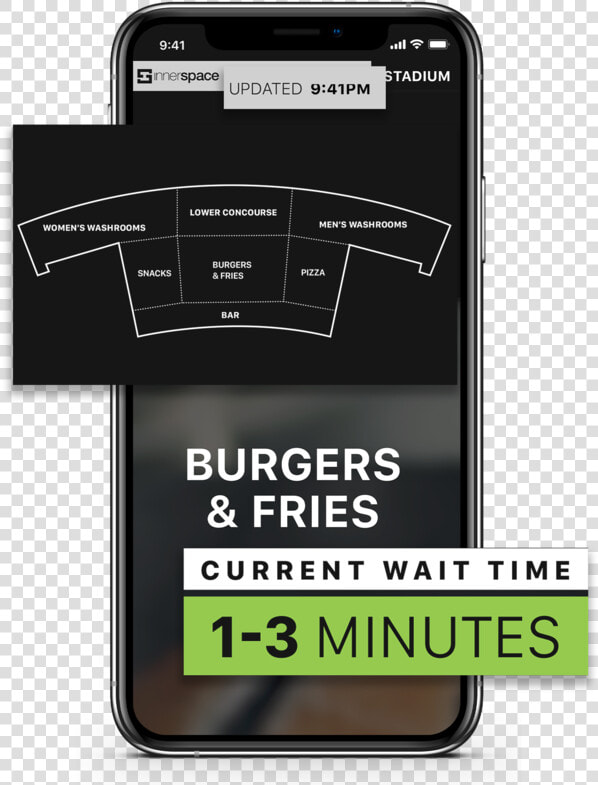 Innerspace wait Times App  HD Png DownloadTransparent PNG