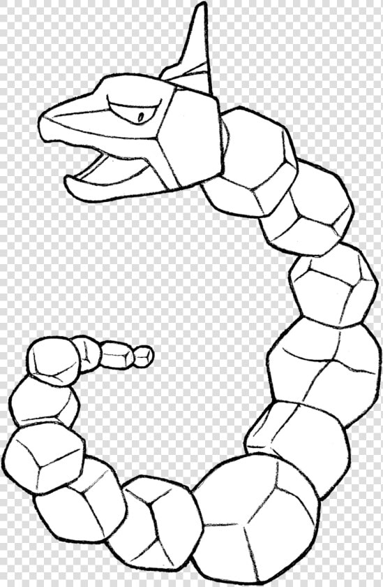 Pokemon Onix Coloring Pages Pokemon Coloriage Steelix   Drawing Of Onix Pokemon  HD Png DownloadTransparent PNG