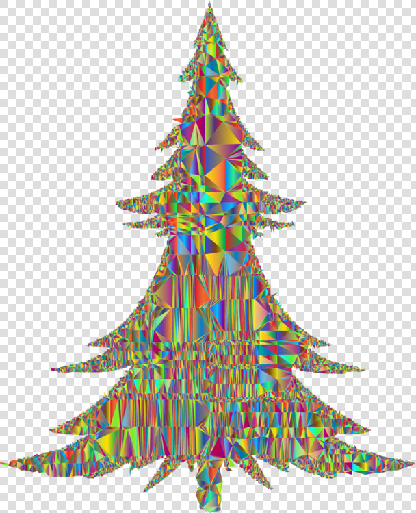 Fir pine Family christmas Decoration   Silhouette Christmas Tree Outline  HD Png DownloadTransparent PNG