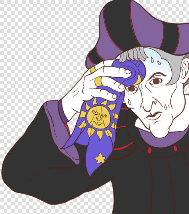 Claude Frollo Quasimodo Purple Fictional Character   Disney Hunchback Of Notre Dame T Shirt  HD Png DownloadTransparent PNG