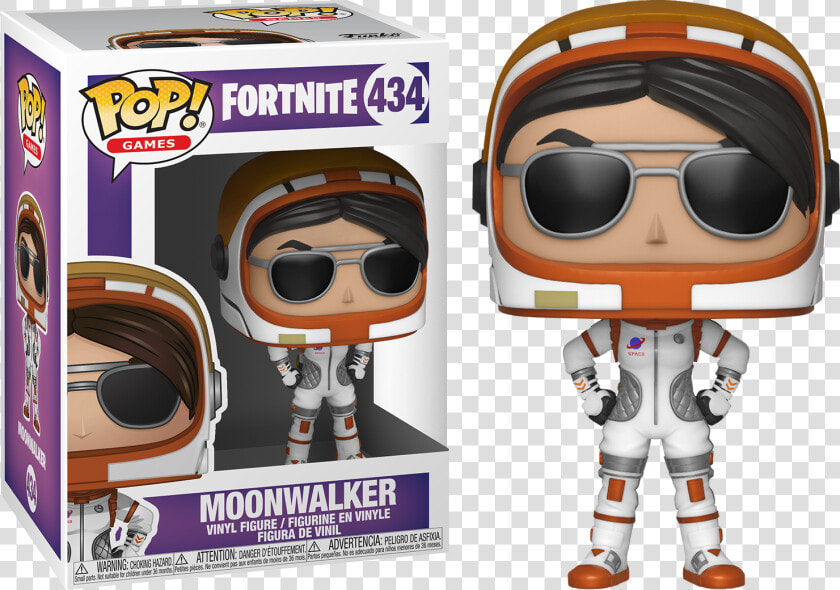 Moonwalker Pop Vinyl Figure   Funko Pop Fortnite Moonwalker  HD Png DownloadTransparent PNG