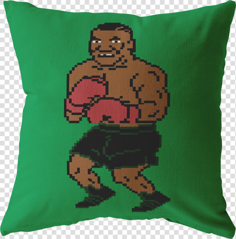 Retro Mike Tyson Punchout Inspired Pillow Class   Pillow  HD Png DownloadTransparent PNG